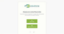 Desktop Screenshot of itdconsultores.com